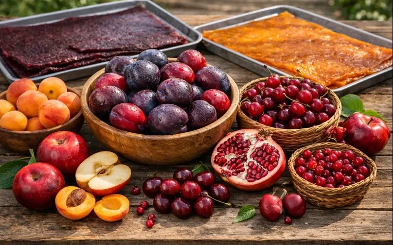 چه میوه هایی برای تولید لواشک با کیفیت مناسب هستند؟