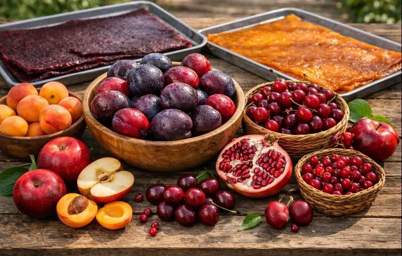 چه میوه هایی برای تولید لواشک با کیفیت مناسب هستند؟