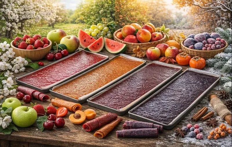 اثر تغییرات فصلی میوه بر فرایند تولید لواشک و کیفیت نهایی محصول